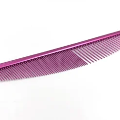 Utsumi 7.5" Half Moon Shape Comb - Pink