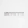 Utsumi 5" Cat Comb - Silver -Wahl Shop UT CC01S