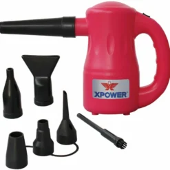 XPOWER Airrow Pro Dryer Air Pump Duster Blower B53 [Pink]